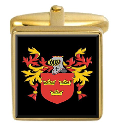【中古】【未当て嵌める・未開封品】Select Gifts Nodin England 家紋 記号 記号 ゴールドカフスリンク 目じるしボックス席