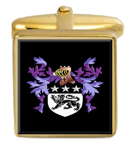 【中古】【未当て嵌める・未開封品】Select Gifts Ball イングランド 身寄り クレスト 姓記号 ゴールドカフリンクス 目じるしボックス席