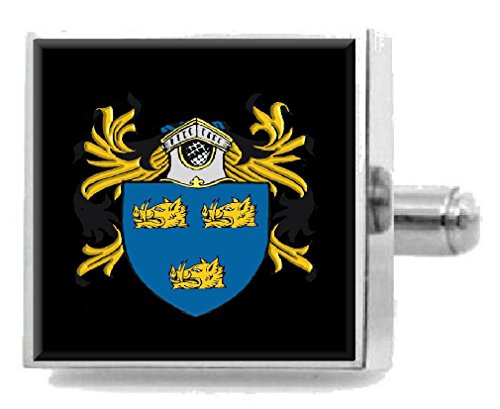 【中古】【未使用・未開封品】Ferguson アイルランドの家紋 姓紋章 カフリンクス カスタマイズケース