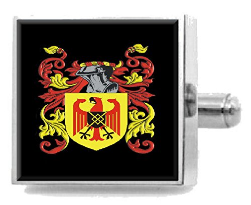 【中古】【未当て嵌める・未開封品】Select Gifts Goodman England Heraldry クレスト スターリングしろがね色 カフリンクス 目じるし入り口・入口申したてボックス席