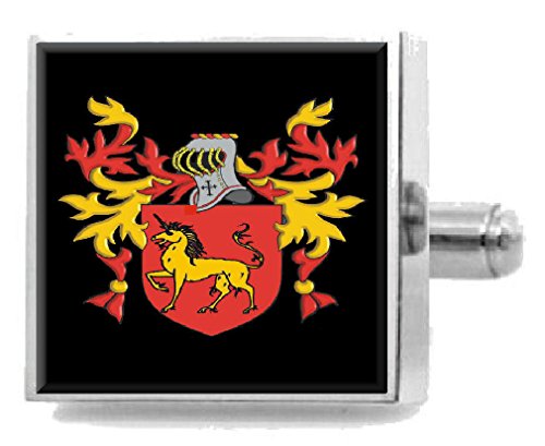 【中古】【未当て嵌める・未開封品】Select Gifts Cader スコットランド 身寄り クレスト 姓符牒 カフリンクス 個人的特徴的な入れもの