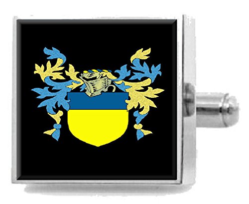 【中古】【未使用・未開封品】Select Gifts Dewar スコットランド Heraldry クレスト スターリングシルバー カフリンクス 刻印入りメッセージボックス｜AJIMURA-SHOP