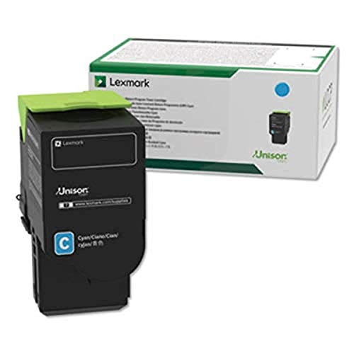 【中古】【未当て嵌める・未開封品】Lexmark C241XC0 Cyan Extra High Yield Return Program Cartridge Toner, Grey その他-パソコン・周辺機器