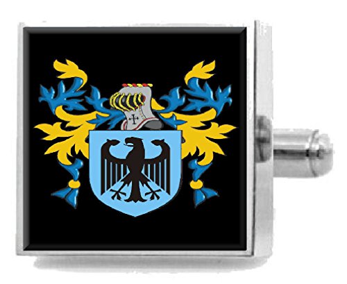 【中古】【未当てはめる・未開封品】Select Gifts Boydens England Heraldry クレスト スターリングしろがね色 カフリンクス 目じるし入り口・入口申し立てボックス席