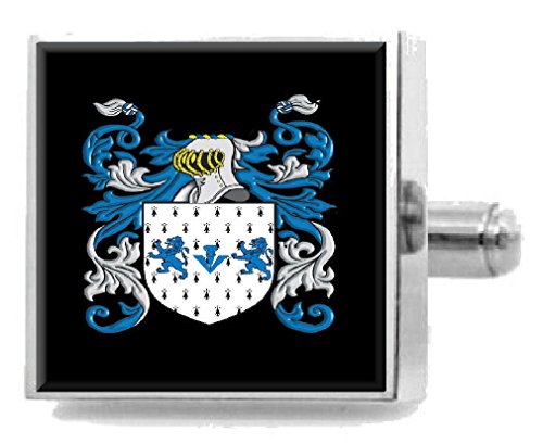 【中古】【未当てはめる・未開封品】Select Gifts Pedder Ireland Heraldry クレスト スターリングしろがね色 カフリンクス 申し立てボックス席