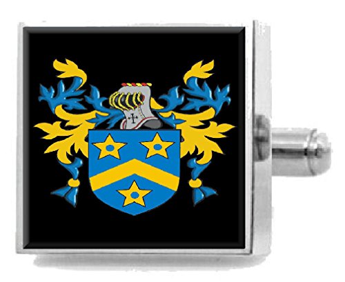 【中古】【未使用・未開封品】Gatsby スコットランドのヘラルドリーストスターリングシルバーカフリンクス 刻印入りメッセージボックス｜AJIMURA-SHOP