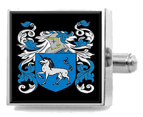 【中古】【未当て嵌める・未開封品】Select Gifts Deare England Family Crest カフリンクス 名まえ 象徴 個人的特徴的な入れもの
