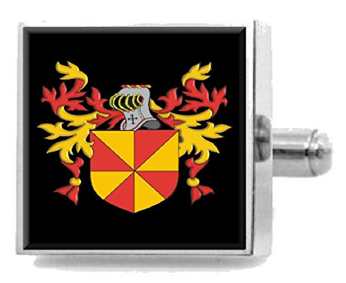 【中古】【未使用・未開封品】Select Gifts Fantom England Family 紋章 名字紋章 カフスボタン カスタマイズケース