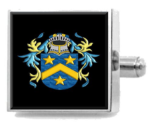 【中古】【未使用・未開封品】Monaghan Ireland Family Crest 腕の紋章 カフスボタン パーソナライズされたケース|AJIMURA-SHOP