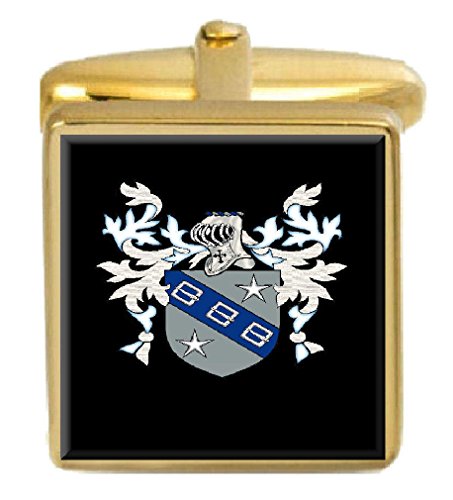 【中古】【未当て嵌める・未開封品】Select Gifts Leslie スコットランド家 象徴 姓象徴 ゴールドカフリンクス 目じるしボックス席