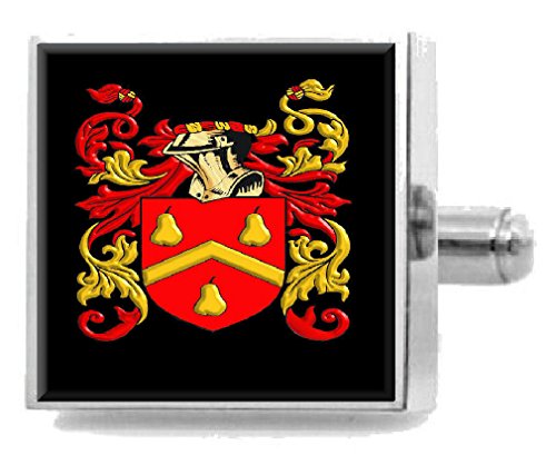 【中古】【未当てはめる・未開封品】Select Gifts Abbott England Heraldry Crest スターリングシルバーカフリンクス 目じるし入り口・入口申し立てボックス席