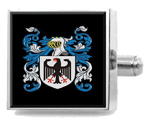 【中古】【未使用・未開封品】選択ギフトMacBeanスコットランド家紋Surnameの国章Cufflinks Personalisedケース|AJIMURA-SHOP
