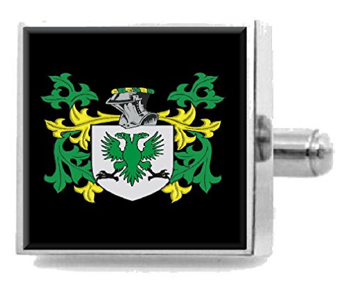 【中古】【未当てはめる・未開封品】Lewellin Wales Family Crest Coat Of Arms スターリングシルバーカフリンクス 目じるしボックス席