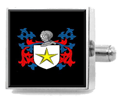 【中古】【未当て嵌める・未開封品】(選りわける差し上げ物) Select Gifts Ashton England Heraldry クレストスターリングシルバーカフリンクス 申し立てボックス席