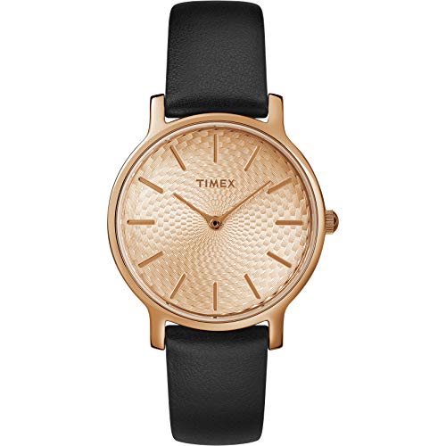 【中古】【未使用・未開封品】Timex Women's Metropolitan TW2R91700 Rose-Gold Leather Analog Quartz Fashion Watch 77,916円