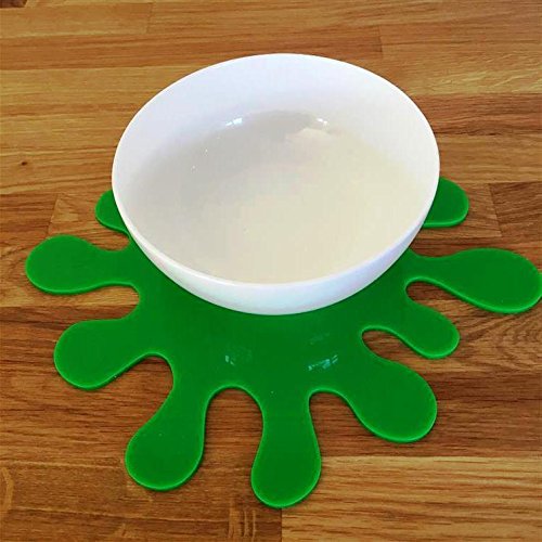 【中古】【未使用・未開封品】Super Cool Creationsスプラッシュプレースマットセット 8 Placemats - Large グリーン SCC-Splash-Placemat-Set-Bt-Grn-LG-8
