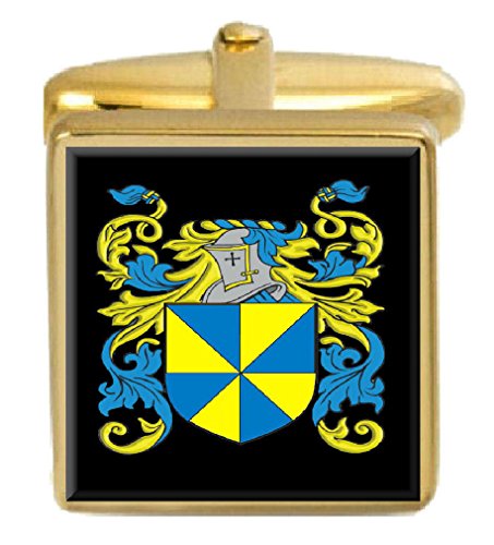 【中古】【未使用・未開封品】選択ギフトManleyアイルランド家紋Surnameの国章ゴールドCufflinks Engravedボックス｜AJIMURA-SHOP 45,648円
