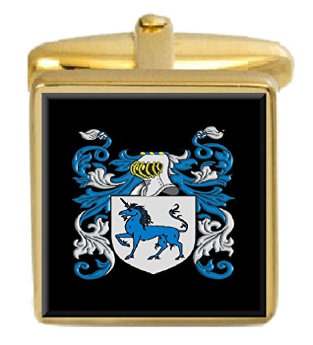 【中古】【未当て嵌める・未開封品】Eagen Ireland Family Crest カフリンクス ゴールドのカフリンクス 目じるしボックス席