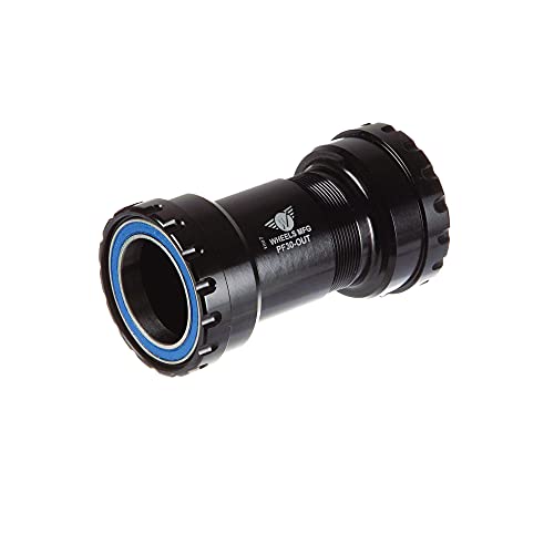 【中古】【未使用・未開封品】Wheels Manufacturing PressFit 30~30mm スピンドル (インチ/ローター/386EVO/等) 船外ねじ 一緒に ボトムブラケット ブラック｜AJIMURA-SHOP