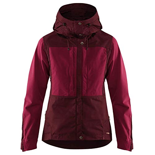 【中古】【未使用・未開封品】[フェールラーベン] アウトドア ジャケット Keb Jacket W 89892 レディース Dark Garnet-Plum XXS