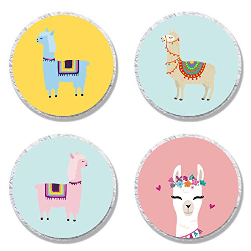 【中古】【未使用・未開封品】MAGJUCHE Llama キャンディーステッカー Llama Fiesta 誕生日 ベビーシャワー パーティー 記念品 装飾 ハーシーキス 304枚入り