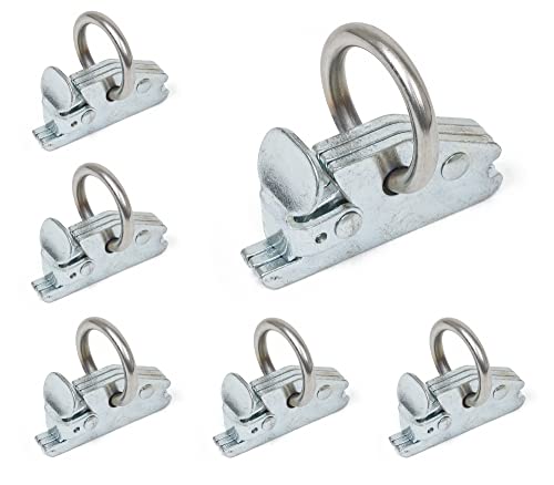 【中古】【未当てはめる・未開封品】Powertye E-Track O輪っかあと継ぎ - 牢固たるな差しわたし1.5inのO輪っか - 当てはめる掛け目制限事項2,000重量ポンド / 6,000重量ポンドくずれ落ちる甚だしい - 6個容器に並べる