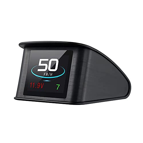 【中古】【未使用・未開封品】TIMPROVE T600 Universal Car HUD Head Up Display Digital GPS Speedometer with Speedup Test Brake Test Overspeed Alarm TFT LCD Display fo