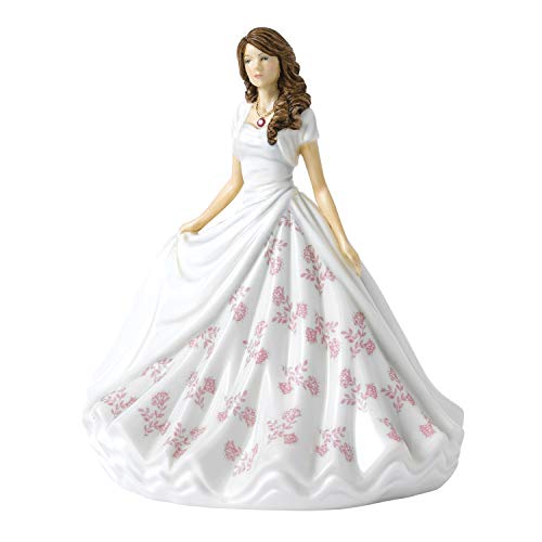 【中古】【未当て嵌める・未開封品】Royal Doulton 誕生石 プチ10月 トルマリン HN 5906 図形 寄せあつめるありがた味あり 7in さくら色
