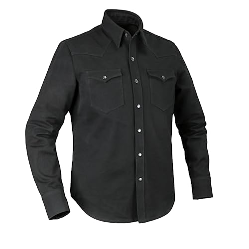 【中古】【未当て嵌める・未開封品】First Mfg Co First Manufacturing メンズ Forsythe帆布プルオーバー(黒いこと、5XL)