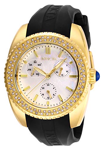 【中古】【未当て嵌める・未開封品】Invicta Women\u0027s 28489 Angel Quartz 3 Hand White Dial Watch