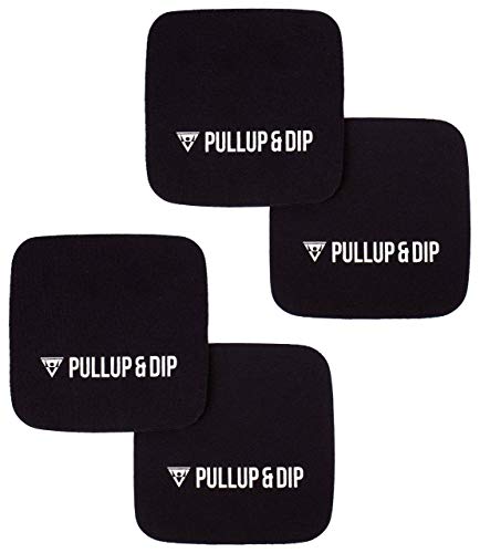 【中古】【未当て嵌める・未開封品】PULLUP \u0026 DIP ネオプレングリップパッド ウエイトリフティング用 [4枚仕掛ける] ワークアウトパッド ジムワークアウトグローブ 体育館パッド ウエイ