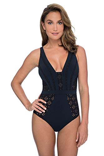 【中古】【未当て嵌める・未開封品】Profile by Gottex SWIMWEAR レディース US 大きさ: 6D 色つや: 黒いこと