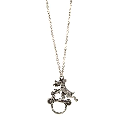 【中古】【未使用・未開封品】1928 Jewelry レディース 30インチ ピューター スクーター 眼鏡ホルダー シルバー ワンサイズ