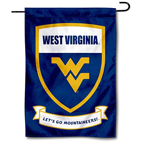 【中古】【未使用・未開封品】College Flags and Banners Co. ウェストバージニアマウンテニアーズ シールド ガーデンフラッグ｜AJIMURA-SHOP