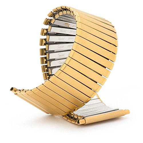【中古】【未使用・未開封品】Speidelメンズtwist-o-flex拡張バンド幅ゴールドトーンStraight End 24???30?mm