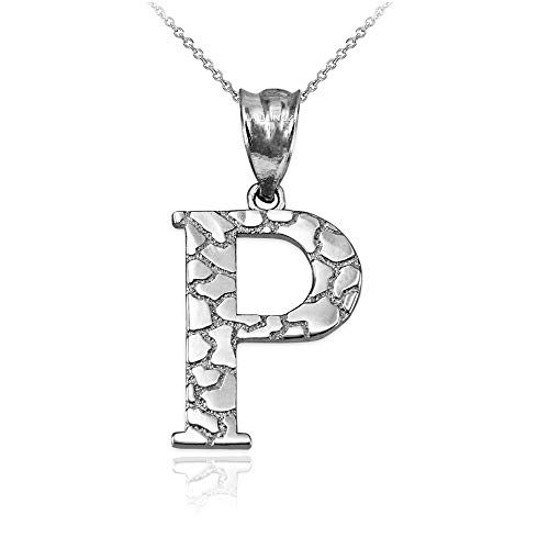 【中古】【未当て嵌める・未開封品】天使の都市 BLINGZ 10K 白いことゴールド 金塊 かしら文字 文字記号 P 頸飾り ゴールド その他-靴