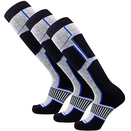 【中古】【未使用・未開封品】Pure Athlete スノーボードソックス - 快適で暖かいアウトドアソックス スキーとスノーボード用 - 暖かいボードソックス スキーソックス 男女兼｜AJIMURA-SHOP