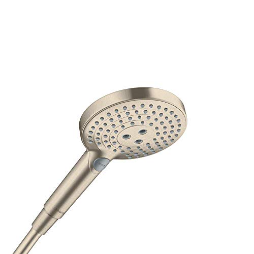 【中古】【未使用・未開封品】hansgrohe Raindance Select S 簡単取り付け 5インチ 手持ちシャワーヘッド モダン 3スプレー パウダーレイン/レイン/渦巻き 26037821