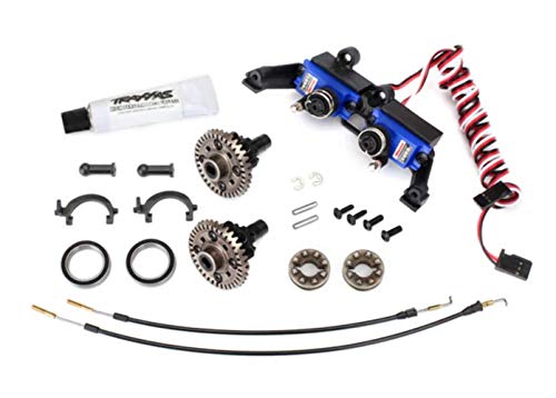 【中古】【未使用・未開封品】Traxxas フロント/リアロックディファレンシャル (組み立て済み)。