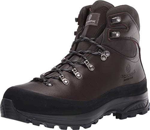 【中古】【未当て嵌める・未開封品】SCARPA メンズ SL 活動的軽さなめし革ブーツ 山歩きやうしろ側荷造り用, ボルドーワイン, 10.5