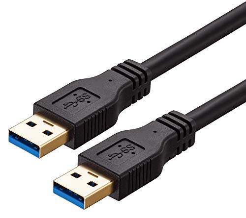 【中古】【未当てはめる・未開封品】Ruaeoda USB - USB有線テレビ 牡-牡 20フート 永々しいUSB 3.0有線テレビ A - A 資料移らすハードドライブエンクロージャ 印刷者 モデム カメ