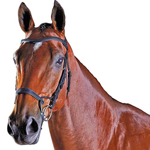 【中古】【未使用・未開封品】Collegiate ComFiTec トレーニング用スナッフルブライドル ウォームブラッド ブラック