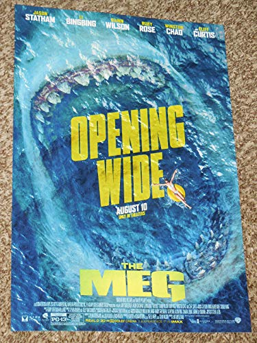 【中古】【未使用・未開封品】メグポスター 11.5x17インチ プロモーションポスター サメのサメの絵
