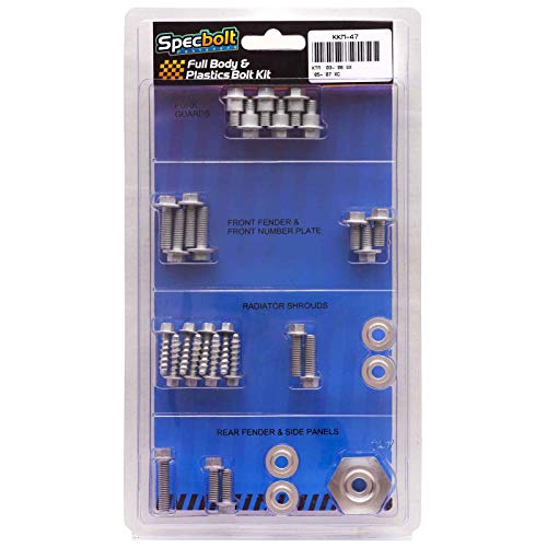 【中古】【未使用・未開封品】Specbolt Fasteners フルボディ&プラスチックボルトキット 適合: KTM- SX (2003-2006) XC (2005-2007) #47