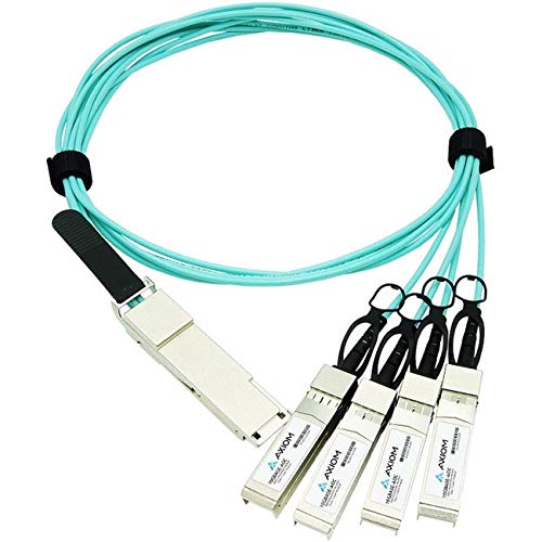 【中古】【未当てはめる・未開封品】?Cat6-4Xubia AOC2M-AX 40G軍事基地-AOC ダイレクトアタッチケーブル - Cat6（M）からSFP+（M） - 6.6フート - ファイバーオプティック - アク