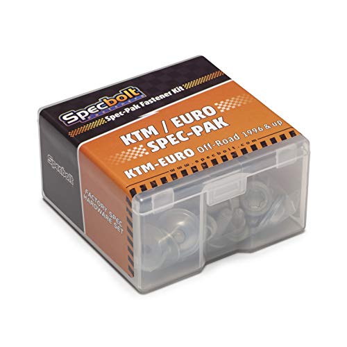 【中古】【未使用・未開封品】Specbolt Fasteners Euro Spec-Pak 適合:KTM- Husqvarna SX EX XC EXC 65 85 125 250 300 350 450 (1996 - 現行) モデルシリーズ ファクトリーマ