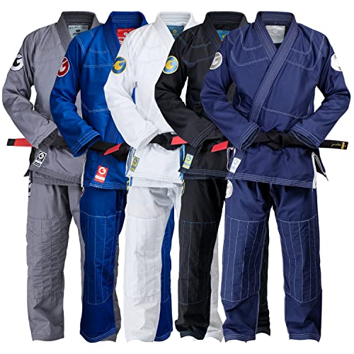 【中古】【未使用・未開封品】ゴールド BJJ 柔術着 - 超軽量 メンズ エアロウィーブ - 防縮加工 ブラジリアン柔術着 メンズ (ネイビー A2)｜AJIMURA-SHOP 42,966円