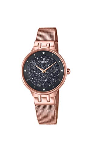 【中古】【未使用・未開封品】Festina 腕時計 レディース F20387/3 スワロフスキー