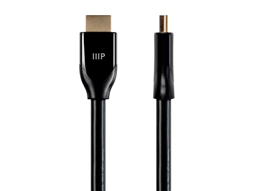 【中古】【未使用・未開封品】Monoprice 認定プレミアムHDMIケーブル - ブラック - 6フィート (3パック) 4K@60Hz HDR 18Gbps 28AWG YUV 4｜AJIMURA-SHOP