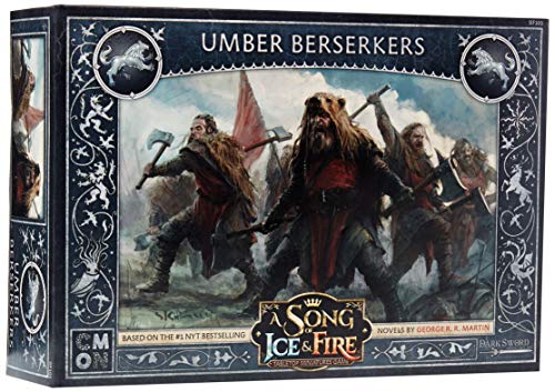 【中古】【未使用・未開封品】CoolMiniOrNot CMNSIF103 Thrones A Song of Ice and Fire Miniatures Game: Umber Berserkers Expansion, Multi Colour|AJIMURA-SHOP